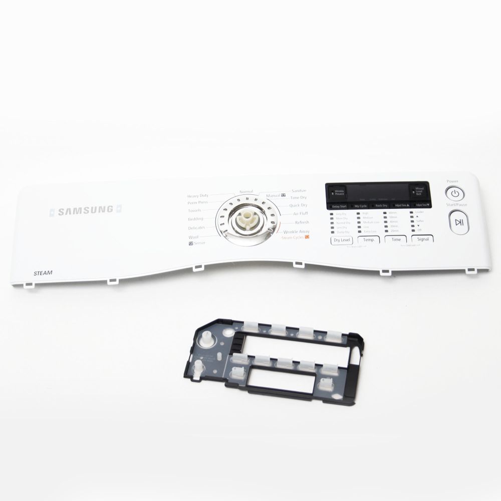 Samsung Dryer Panel DC97-16603J + Button Assembly DC97-16622C + Dryer Button DC64-02647A Samsung Dryer Panel DC97-16603J + Button Assembly DC97-16622C + Dryer Button DC64-02647A